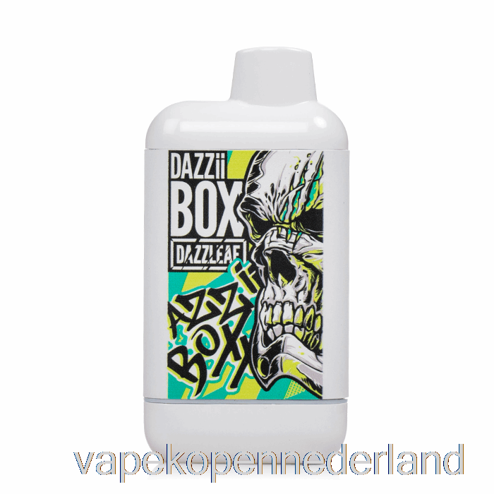 Elektronische Sigaret Vape Dazzleaf Dazzii Boxx 510 Batterij Gekke Schedel